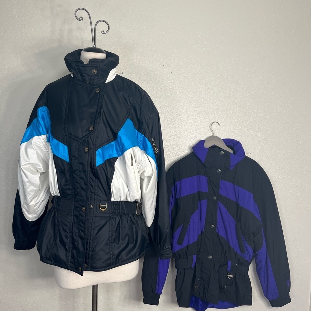 Lot of 2 VINTAGE size 14 ski/snowboard jackets see description